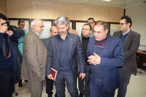 بازدید رییس دانشگاه علوم پزشکی ایران از شرکت پرتونگار پرشیا